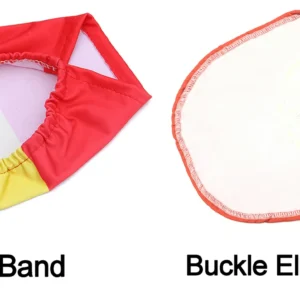 Car mirror cover fastening options: elastic band and buckle elastic band