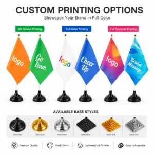 Custom table flag printing options and available base styles